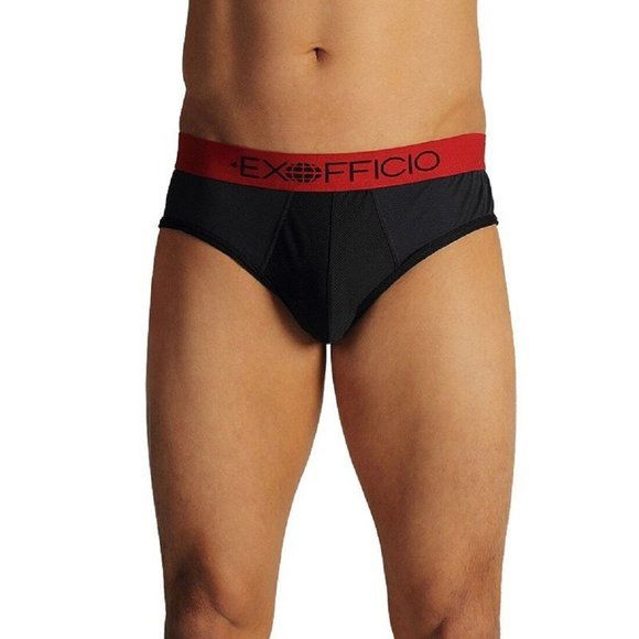 ExOfficio Men’s Give-N-Go Sport Mesh Brief Black - 1241-2460 - Picture 1 of 1